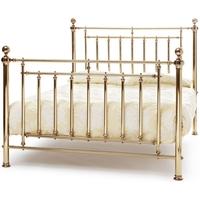 Serene Precious Solomon Brass Metal Bed