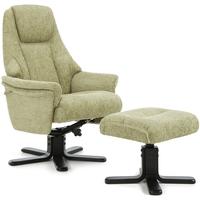 Serene Mysen Mint Fabric Recliner Chair