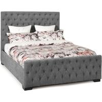 Serene Lillian Steel Fabric Ottoman Bed