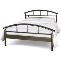 Serene Calypso Black Nickel Metal Bed