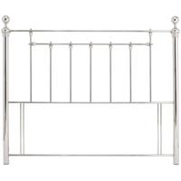 Serene Benjamin Nickel Metal Headboard