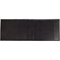 Serene Carmela Black Faux Leather Headboard