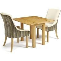 serene brent oak dining set extending with 2 richmond aubergine pearl  ...