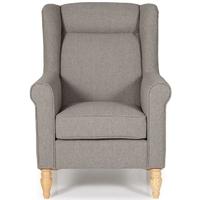 Serene Glasgow Mocha Fabric Chair