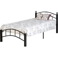 Seconique Luton Black 3ft Single Bed