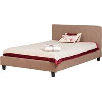 seconique prado 4ft 6in double sand fabric bed