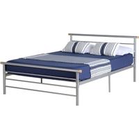 seconique orion silver 4ft 6in double bed