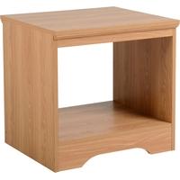 Seconique Regent Teak Effect Veneer Lamp Table