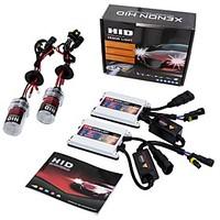 Set of AC 55W H7 HID Xenon Headlight Kit with SLIM Ballast 6000K