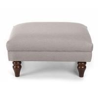 Serena Foot Stool, Granite/Dark Legs