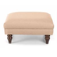 Serena Foot Stool, Fudge/Dark Legs