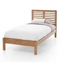 serene esther oak 3ft single wooden bedstead