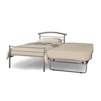 serene brennington 3ft single metal guest bed frame only