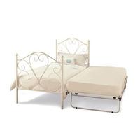 serene isabelle 3ft single metal guest bed frame only