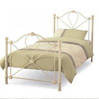 Serene Lyon 3FT Single Metal Bedstead