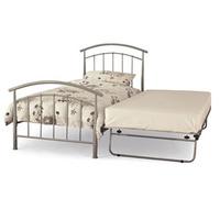 Serene Neptune 2FT 6 Small Single Metal Guest Bed