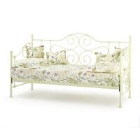 serene florence 3ft single metal day bed optional trundle bed