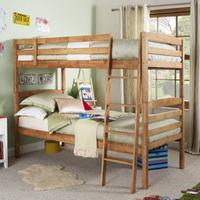Serene Brooke 3FT Single Wooden Bunk Bed