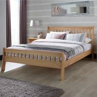 serene colchester 5ft kingsize wooden bedstead