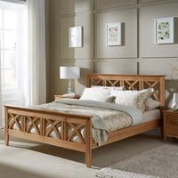 Serene Maiden 5FT Kingsize Wooden Bedstead