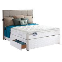 Sealy Pearl Geltex 3FT Single Divan Bed