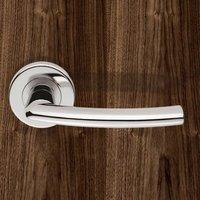 serozzetta dos szc020 lever latch handles on round rose