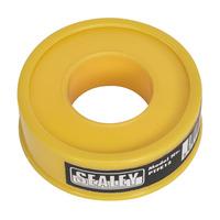 Sealey PTFE12 PTFE Thread Sealing Tape 12mtr x 12mm