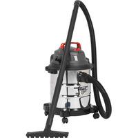 Sealey PC195SD Vacuum Cleaner Wet & Dry 20ltr 1250W Stainless Drum