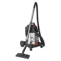 Sealey PC200SD Vacuum Cleaner Industrial Wet & Dry 20ltr 1250W/230V