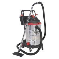 Sealey PC460 Vacuum Cleaner Wet and Dry 60ltr 1600w/230v