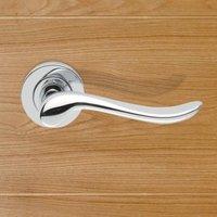 serozzetta verdun zin3130 lever latch handles on round rose