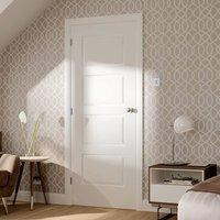 Severo White 4 Panel Door - Prefinished