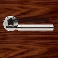 serozzetta azul szm110 lever latch handles on round rose