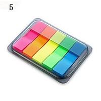 self stick notes portable notepaper boxrandom color