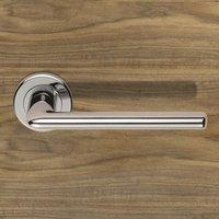 Serozzetta Manon ZIN3144 Lever Latch Handles on Round Rose