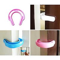 Security Door Card Baby Child Safety Door Stopper Gate Clip