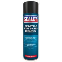 Sealey SCS013 Throttle Body & Carburettor Cleaner 500ml Pack of 6