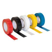 sealey itmix10 pvc insulating tape 19mm x 20mtr mixed colours pack