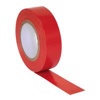 Sealey ITRED10 PVC Insulating Tape 19mm x 20mtr Red Pack of 10