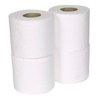Sealey TOL36 Toilet Roll Plain White Pack Of 4 x 9 (36 Rolls)