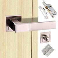 senza pari casalli bathroom lever on square rose satin nickel handle p ...