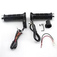 Set Universal Motorcycle Motorbike Heating Heated Grips Handle Bar