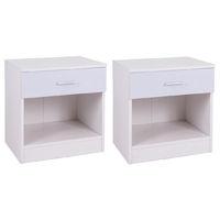 Set of 2 x GFW Ottawa 1 Drawer Bedsides