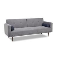 Sebastian Fabric Sofa Bed Grey