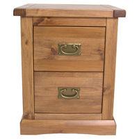 Sedan 2 Drawer Wide Bedside