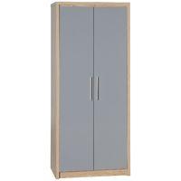 Seville 2 Door Wardrobe Grey