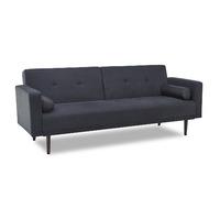 Sebastian Fabric Sofa Bed Black