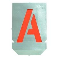 Set of Metal Lettering Stencils - A-Z - 50mm