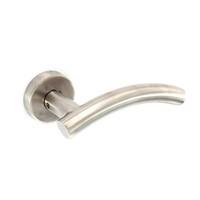Securit Satin Stainless Steel Latch Handles (Pair) - 50mm