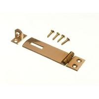 security hasp and staple for pad locks brass 63mm with screws pack of  ...